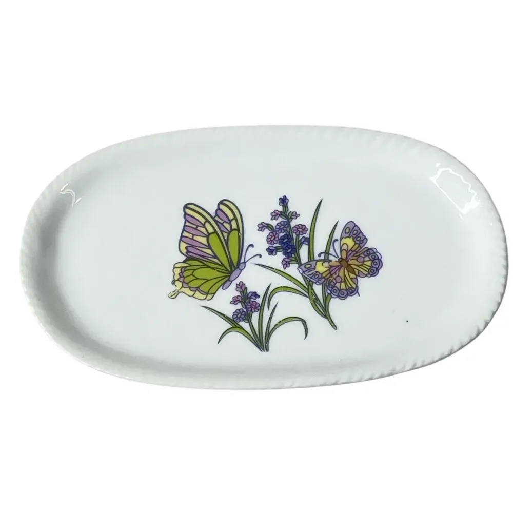 Royal Norfolk Soap Dish Trinket Ring Jewelry Dresser Tray 5.5
